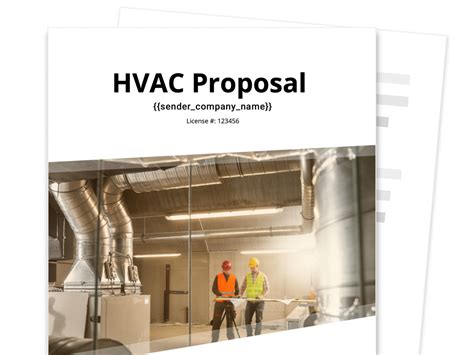 Hvac Proposal Template Word